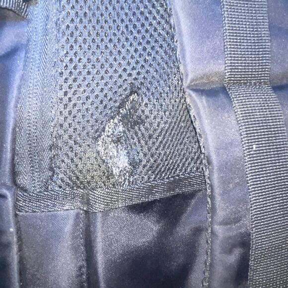 Duchamp London Getaway Expandable Backpack USB Black Travel Book Bag 19x14 *FLAW - Picture 10 of 11